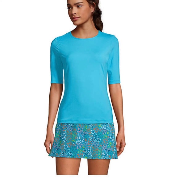 Lands' End Swim Lands End Crew Rash Guard Poshmark